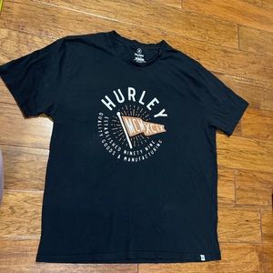 Hurley Black Shirt MCMXCIX Established 1999 EUC